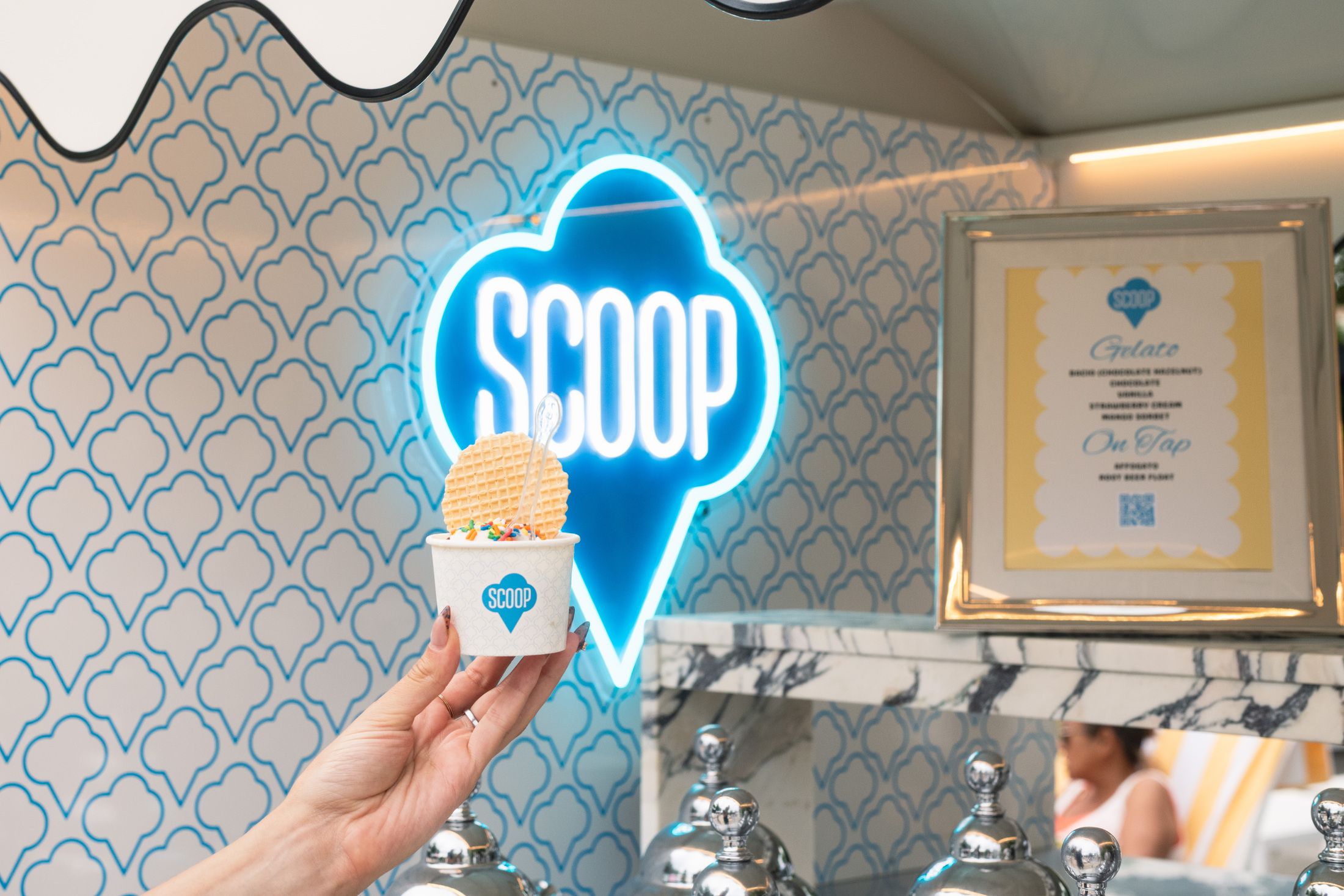 Scoop Social Co Mobile Beverage and Gelato Cart