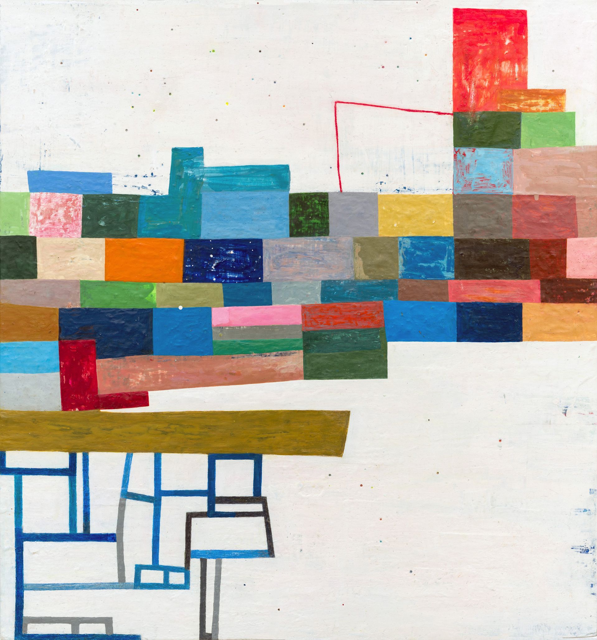 Anne Seidman Water Based Paint on Panel