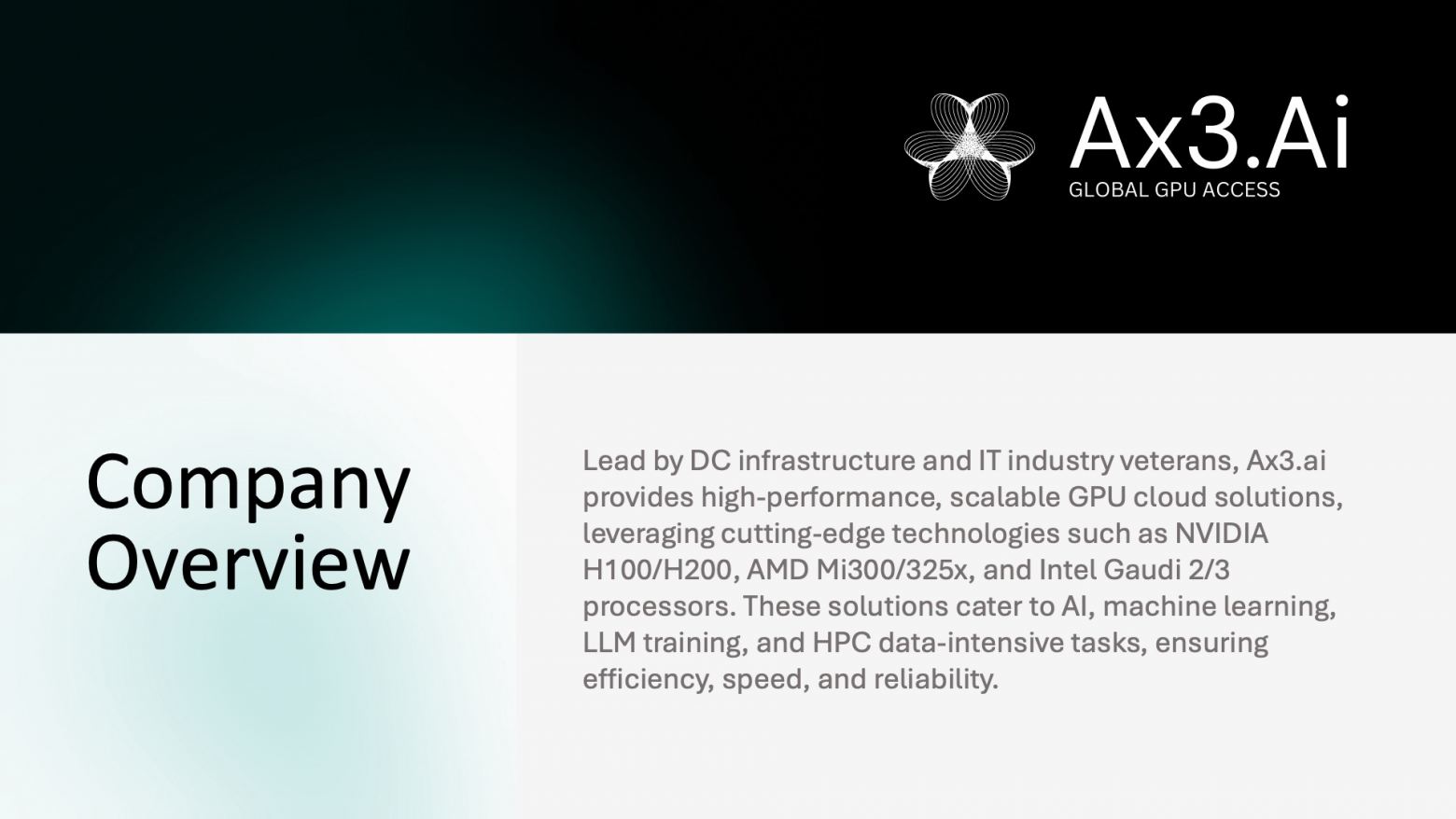 Ax3.Ai Company Overview