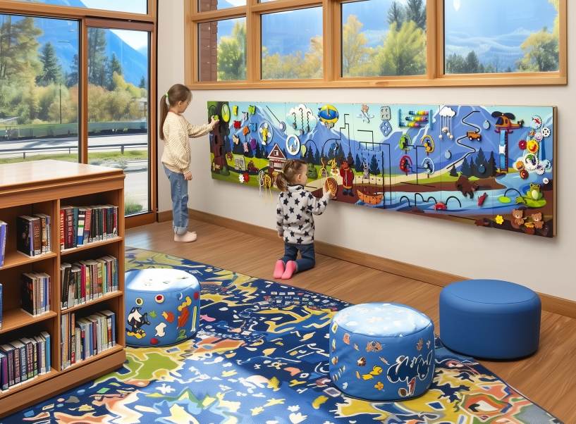 Bumblebeesmart Mountain Sensory Wall