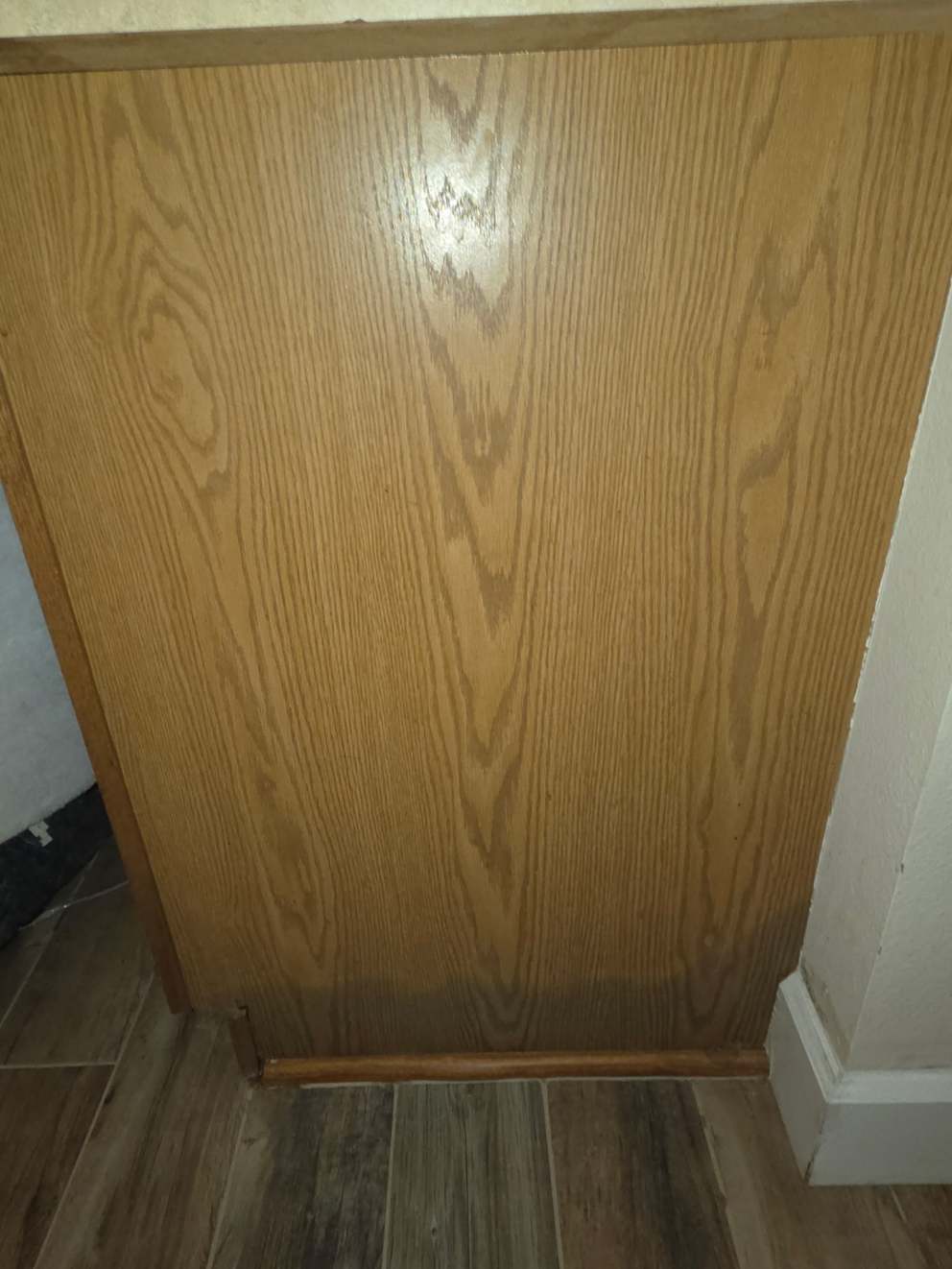 Cabinets Damaged By Water