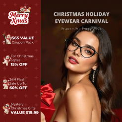 Christmas Eyeglasses