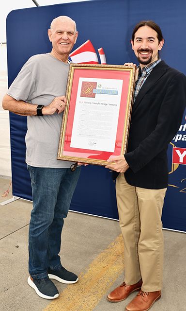 Don Wallace, USBattery COO and Colin Markovich