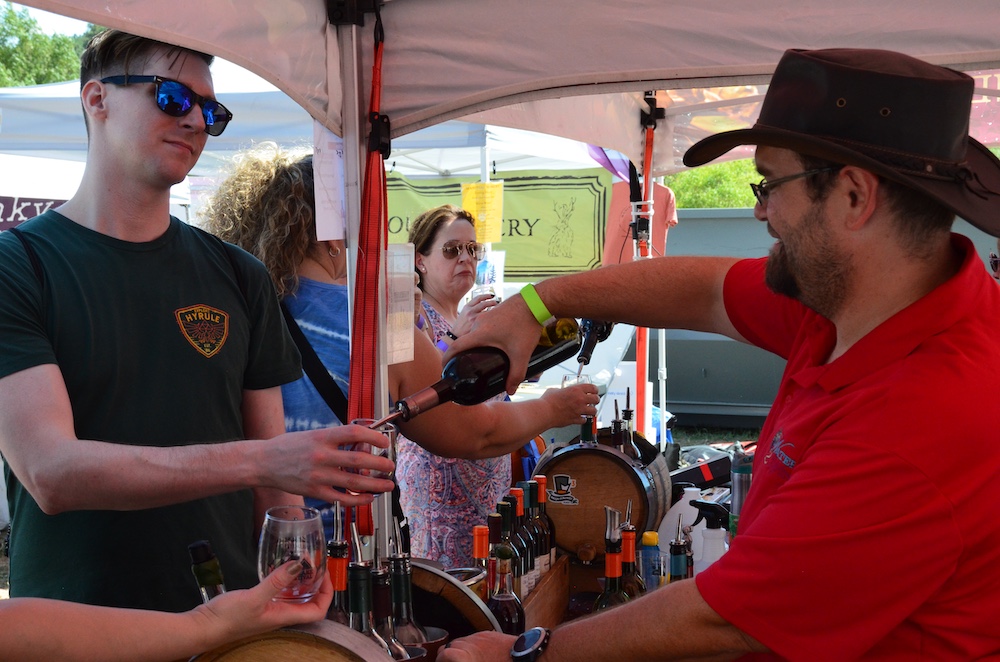 Enjoy wine samples from 20+ Colorado wineries