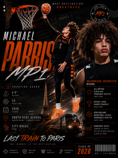 Michael Parris rising on the EYBL stage