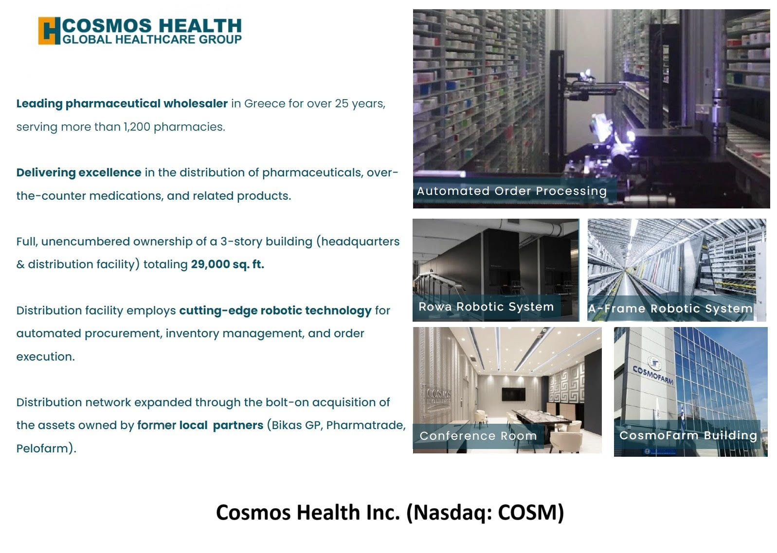 Nasdaq: COSM $COSM