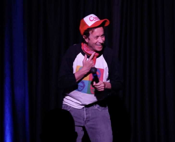 Pauly Shore performing at Delirious Comedy Club