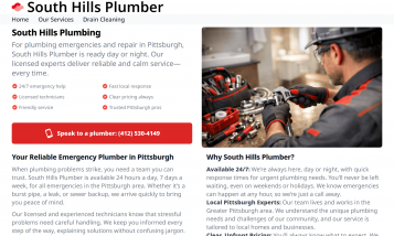 Professional website created by SPDFY in minutes