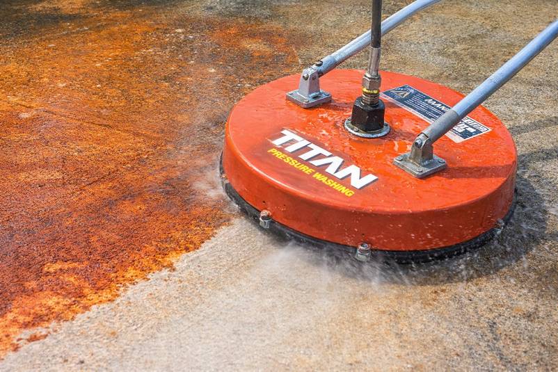 Rust Mitigation And Acid Cleanup Walkway