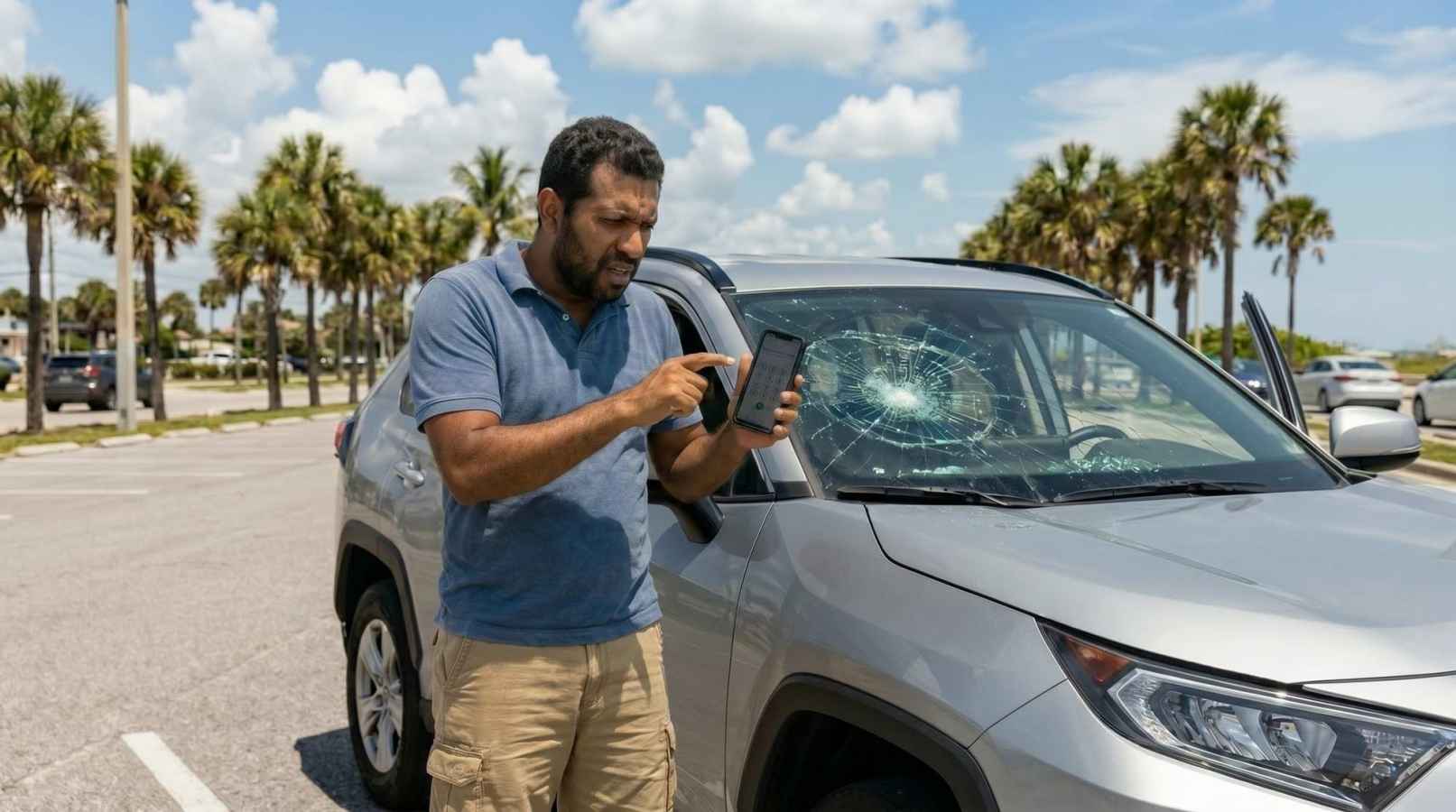 SDW get a windshield replaced